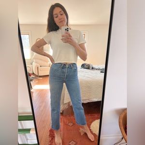 Levi’s Ribcage Straight jeans